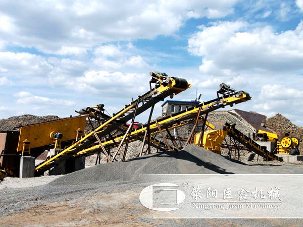 陕西宁陕时产300-400吨大理石石料生产线